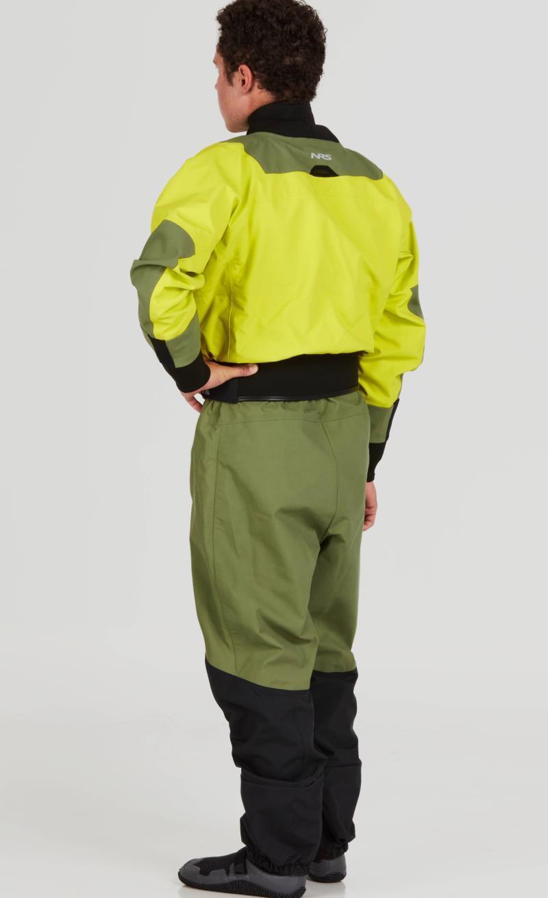 Axiom GTX Pro Dry Suit - Mens - Chartreuse 4