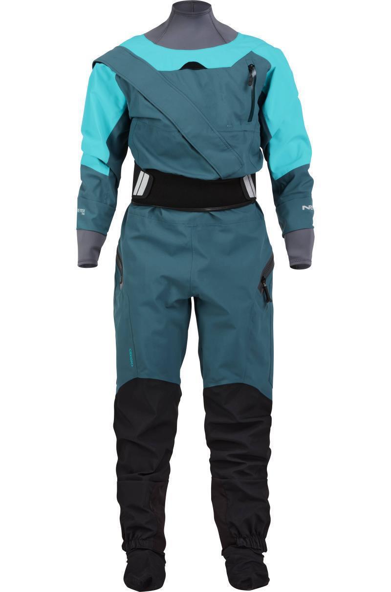 Axiom GTX Pro Dry Suit - Womens - Mediterranean / Aqua 1