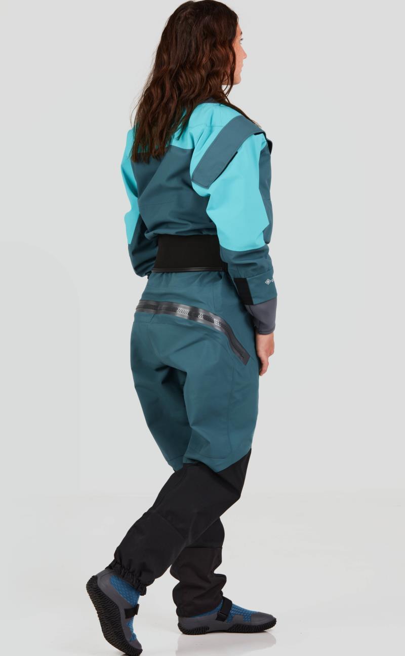 Axiom GTX Pro Dry Suit - Womens - Mediterranean / Aqua 5