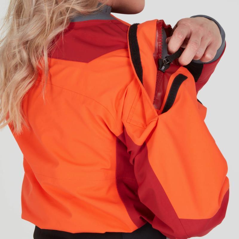 Axiom GTX Pro Dry Suit - Womens - Poppy / Vino 6