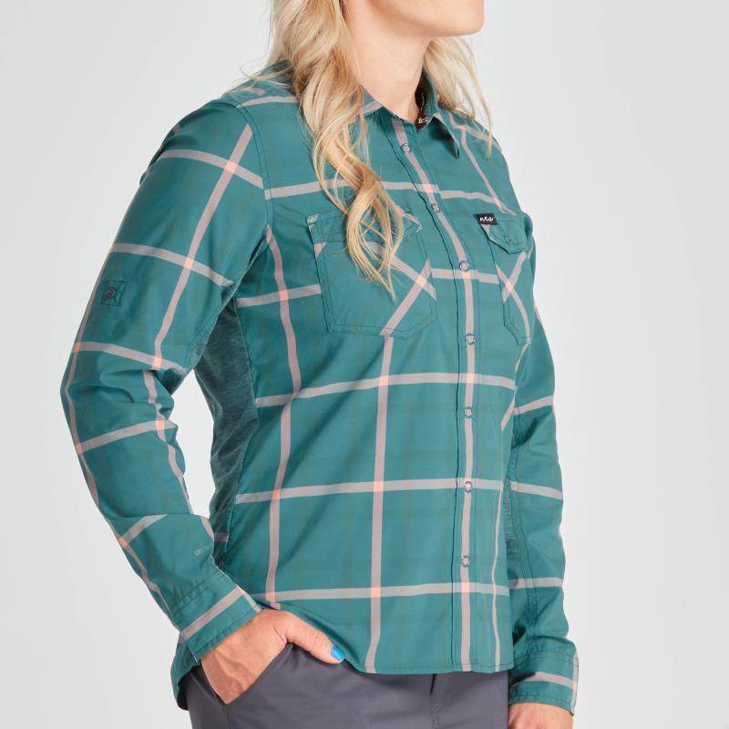 Guide LS Shirt - Womens - Mediterranean 3