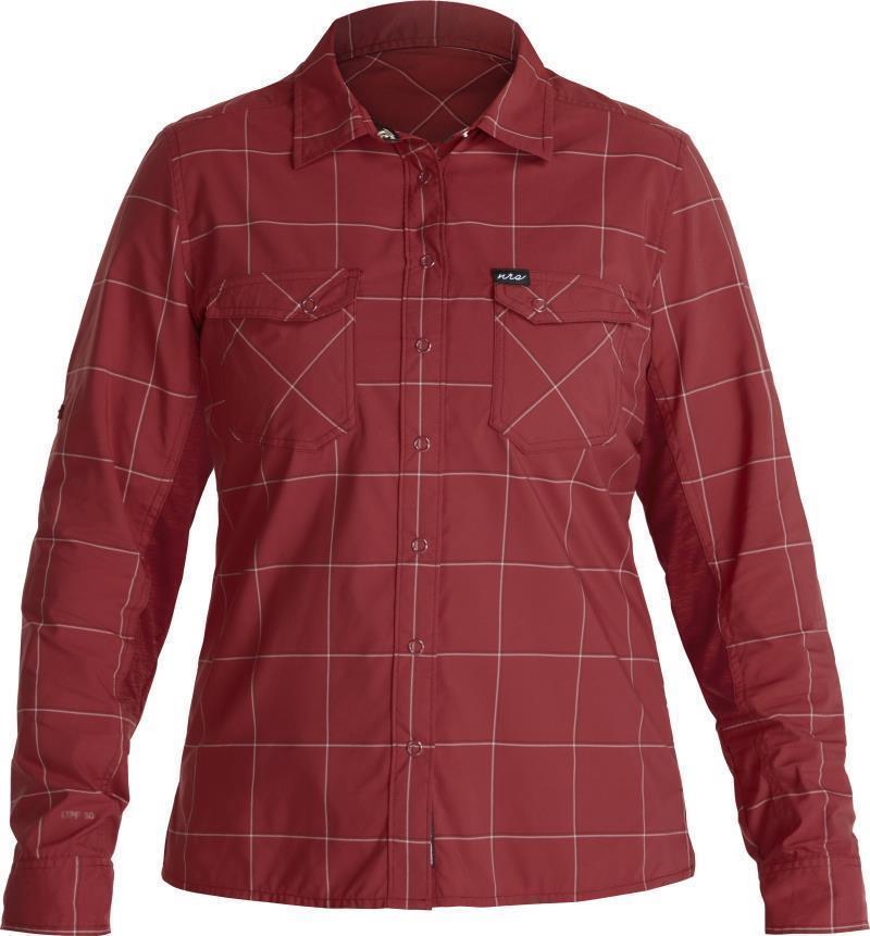 Guide LS Shirt - Womens - Vino 1