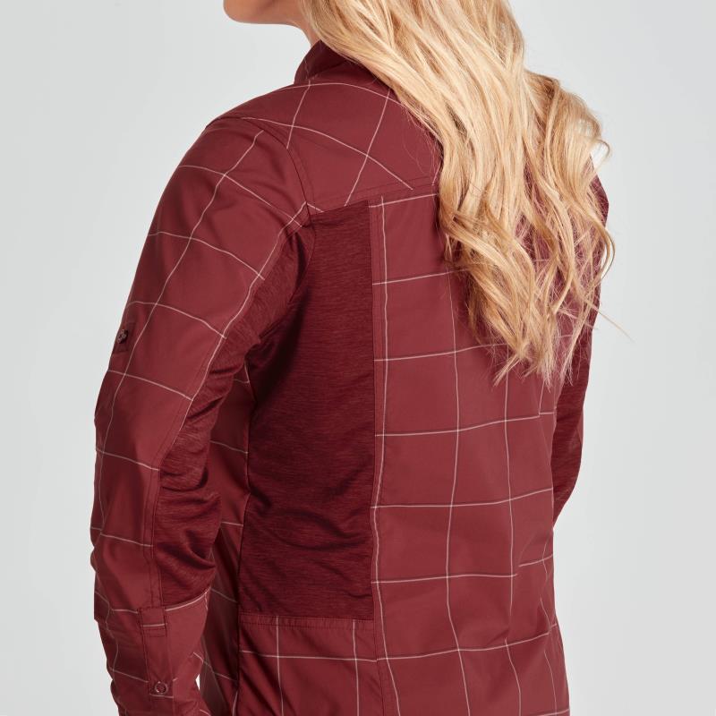 Guide LS Shirt - Womens - Vino 4