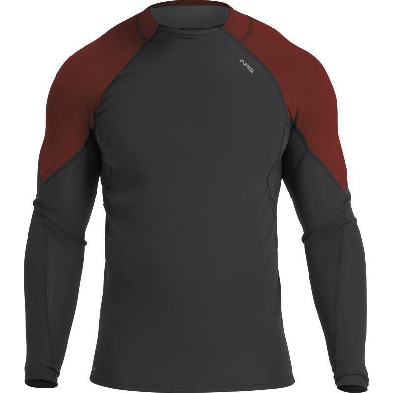 HydroSkin 0.5 LS Shirt - Mens - Graphite / Brick 1