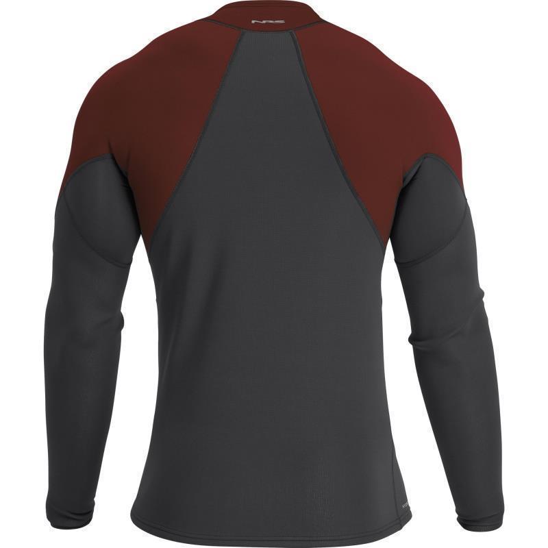 HydroSkin 0.5 LS Shirt - Mens - Graphite / Brick 2