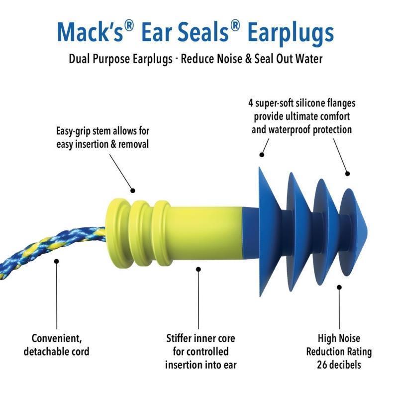 Mack`s Ear Seals Earplugs - Not Applicable 3