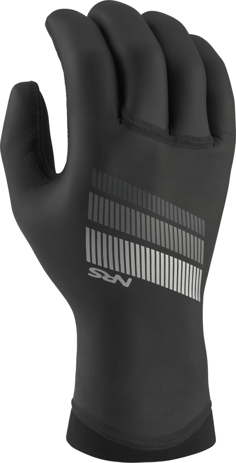 Maverick Gloves - Black / Lines Graphic 1