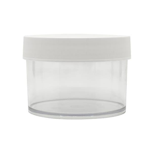 Straight Sided Jar - Clear Tritan - 125ml / 4oz - not applicable 1