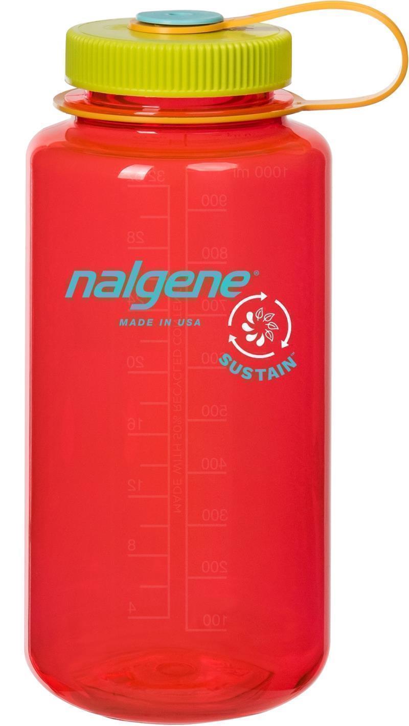 Sustain Wide Mouth Loop Top - 1L / 32oz - Pomegranate 1