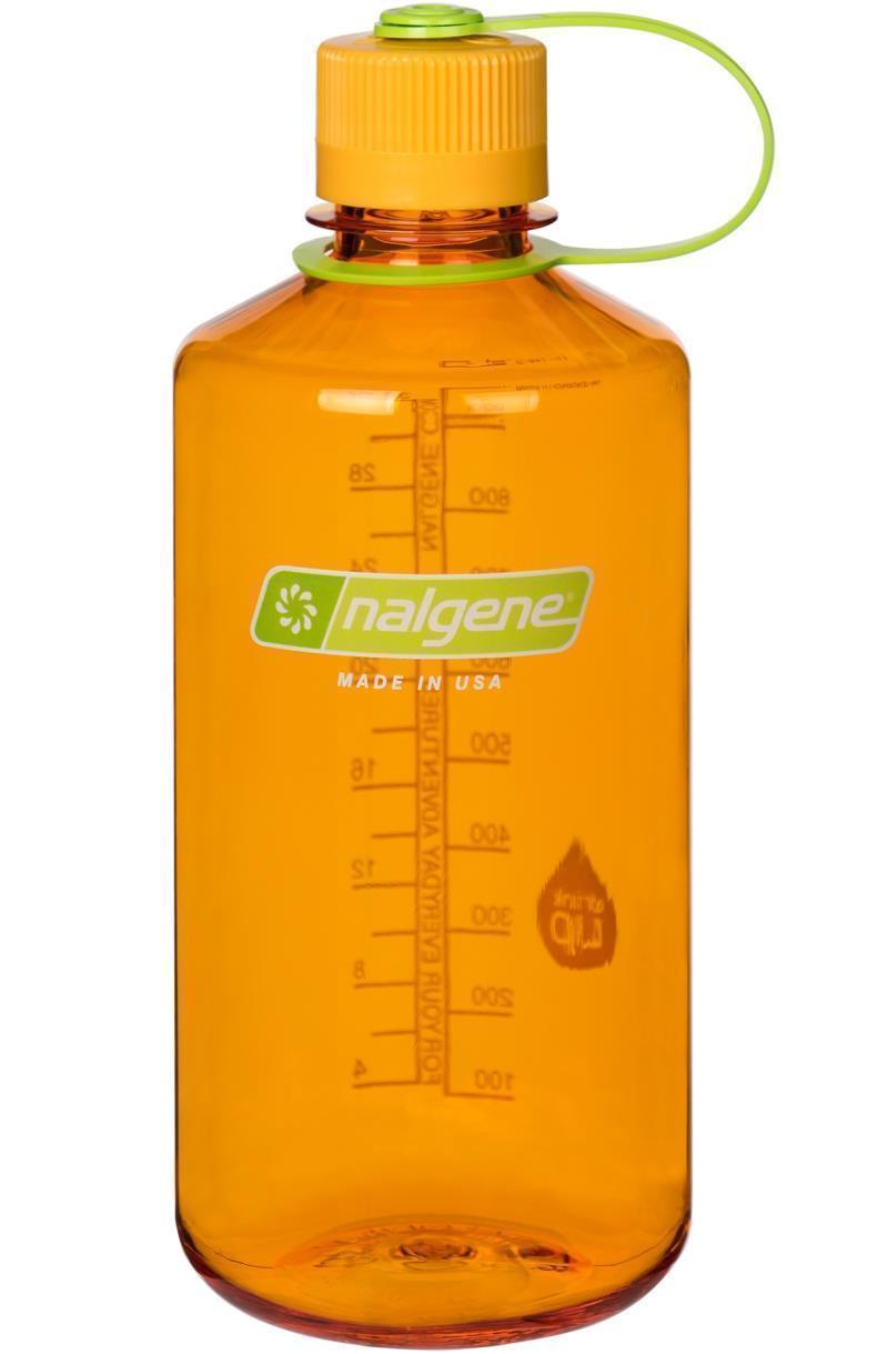 Tritan Narrow Mouth Loop Top Bottle - 1L / 32oz - clementine 1
