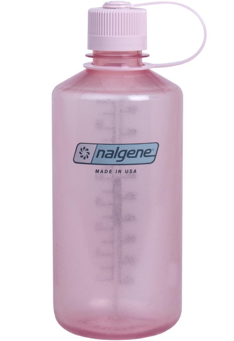 Tritan Narrow Mouth Loop Top Bottle - 1L / 32oz - fire pink 1