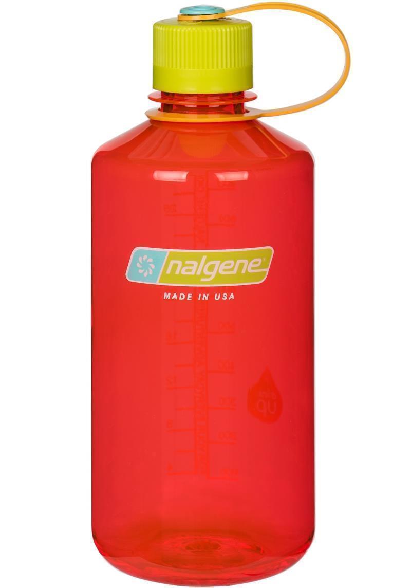 Tritan Narrow Mouth Loop Top Bottle - 1L / 32oz - pomegranate 1