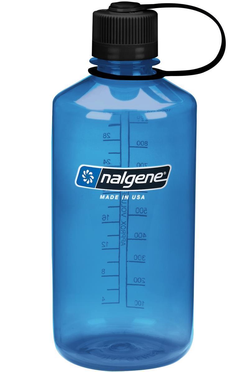 Tritan Narrow Mouth Loop Top Bottle - 1L / 32oz - slate blue 1