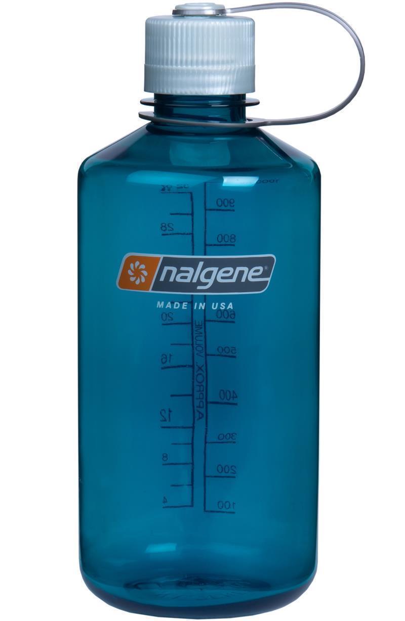 Tritan Narrow Mouth Loop Top Bottle - 1L / 32oz - trout green 1