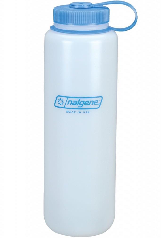 Wide Mouth Loop Top HDPE Bottle - 1.5L / 48oz - White 1