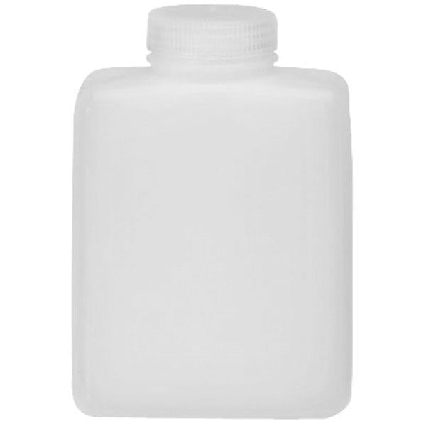 Wide Mouth Rectangular Bottle HDPE - 125ml / 4oz - Not Applicable 1