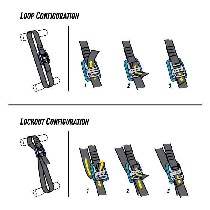 CamJam Tie Down Strap 18 ft - 2 Pack - Not Applicable 2