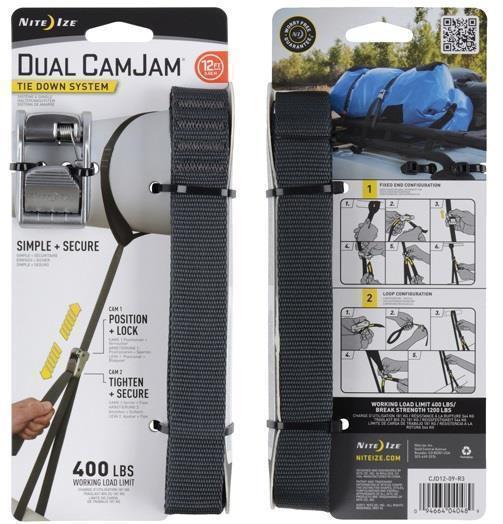 Dual CamJam Tie Down System - 12 ft - Not Applicable 3
