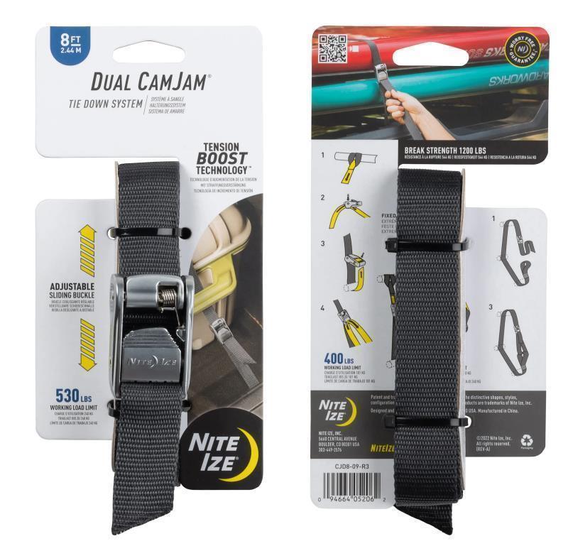 Dual CamJam Tie Down System - 8 ft - Not Applicable 2