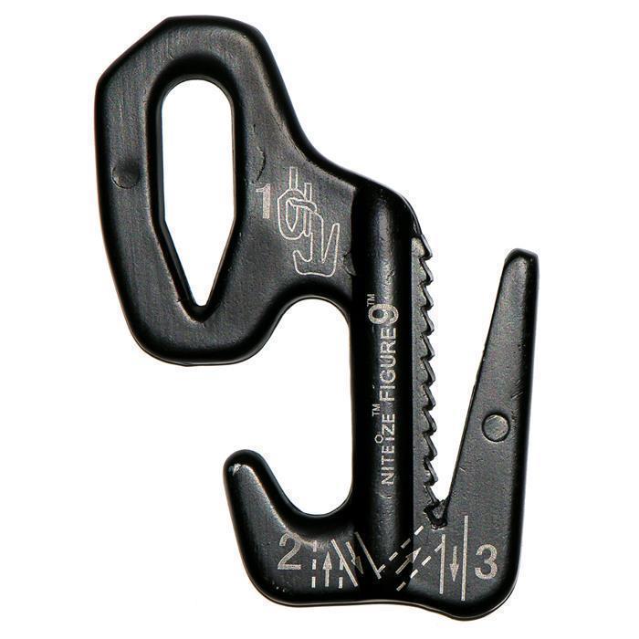 Figure 9 Carabiner Large - Black - Single Pack with Rope - Not Applicable 1