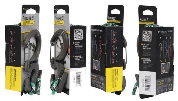 Figure 9 Carabiner Large - Black - Single Pack with Rope - Not Applicable 4