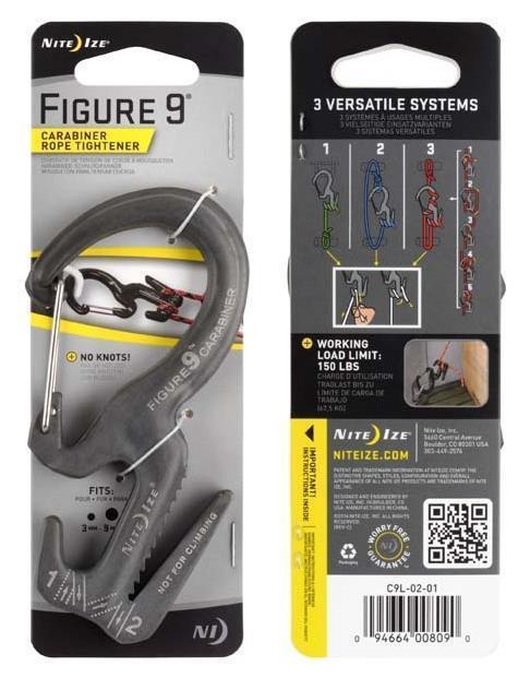 Figure 9 Carabiner Rope Tightener - Large - Black - Not Applicable 1