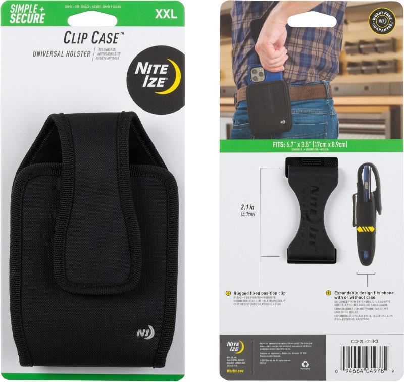 Fits All Vertical Phone Case - XXL - Black - Black 2