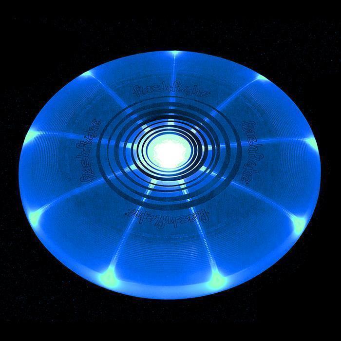 Flashflight Light Up Flying Disc - Blue 1