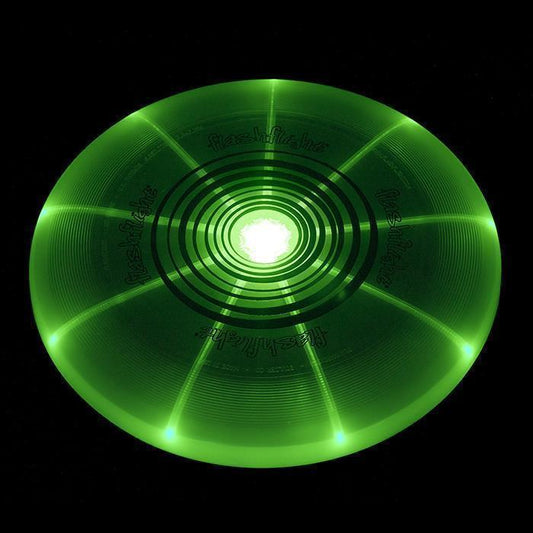 Flashflight Light Up Flying Disc - Green 1
