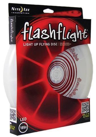 Flashflight Light Up Flying Disc - Red 2