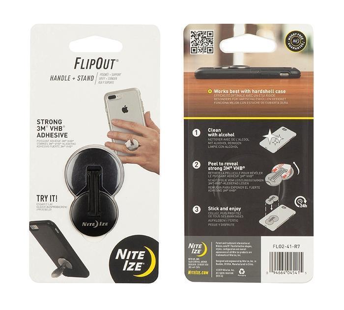 FlipOut Handle + Stand - Black 2