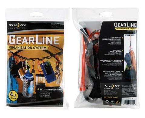 GearLine Organization System 4ft / 122cm - Assorted - Not Applicable 4