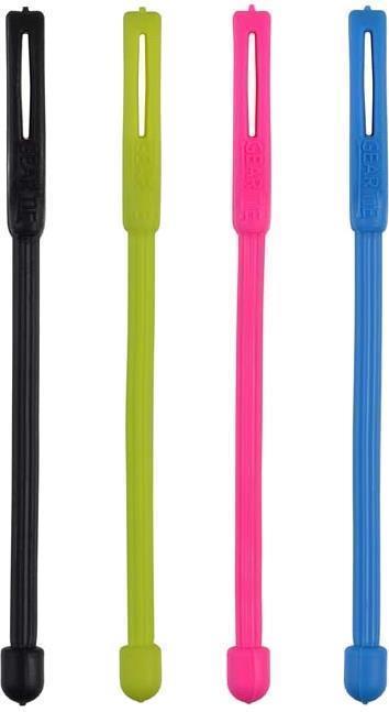 Gear Tie Cordable Twist Tie 3" - 4 Pack - Assorted 1
