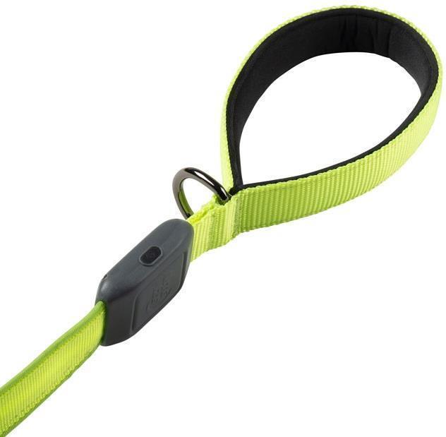 NiteDog Rechargeable LED Leash - Lime / Green 4