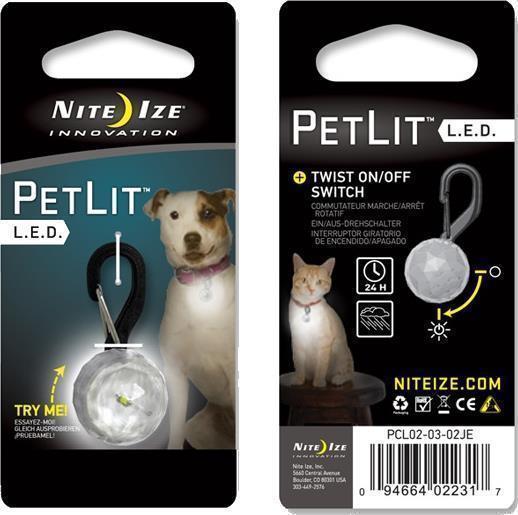 PetLit Collar Light - Crystal Jewel 1