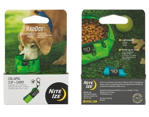RadDog Collapsible Bowl - Lime 2