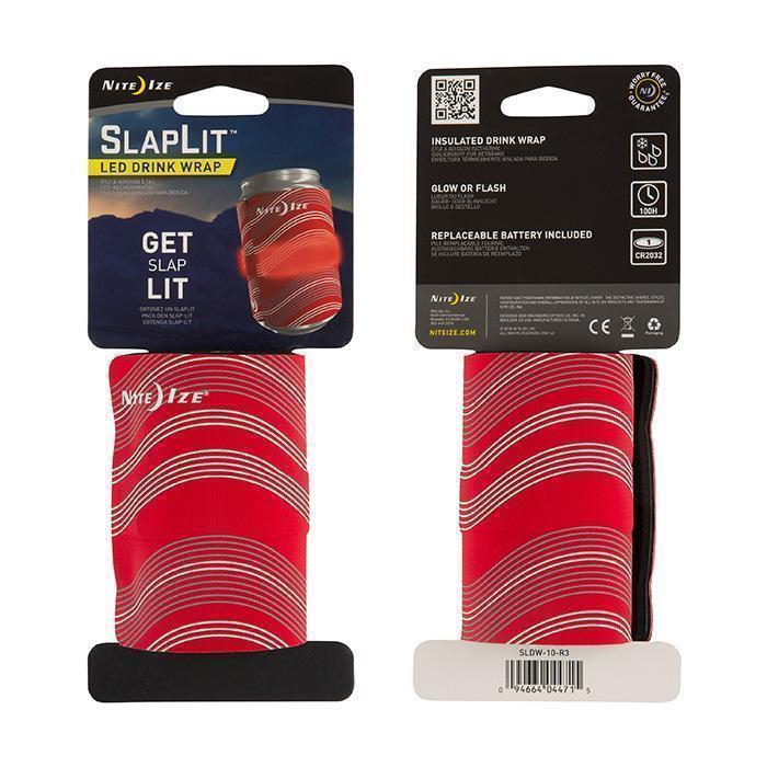 SlapLit LED Drink Wrap - Red 1