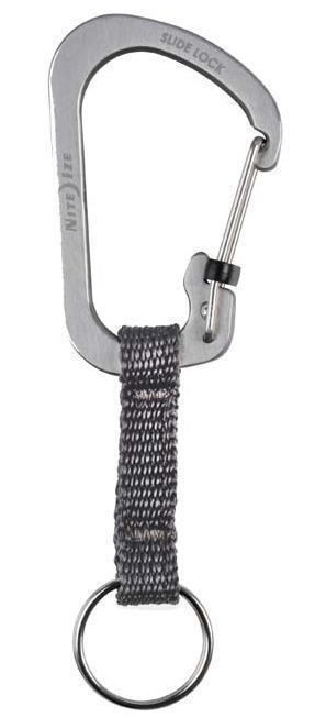 SlideLock Key Ring #3 - Stainless Steel - Stainless 1