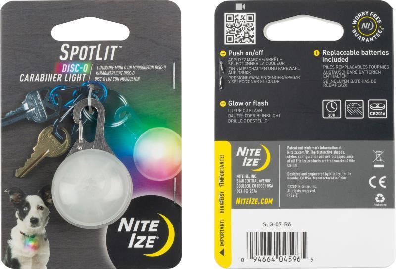 SpotLit Carabiner Light - Disc-O 1