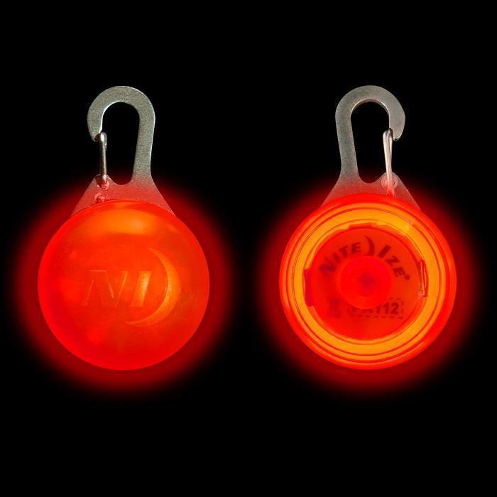 Spotlit Collar Light - Plastic - Red 1