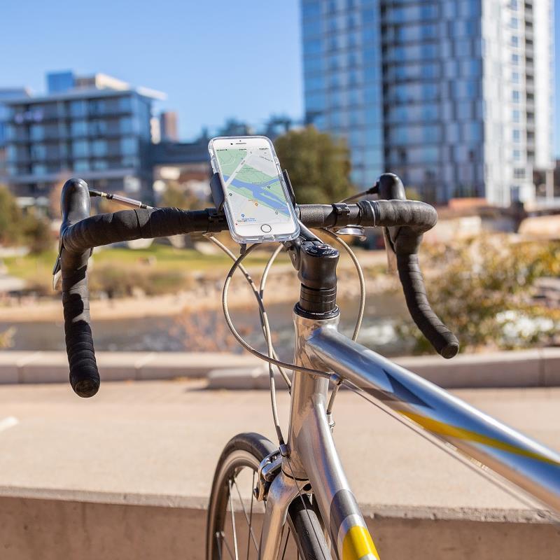 Squeeze Rotating Smartphone Bar Mount - Black - Black 6