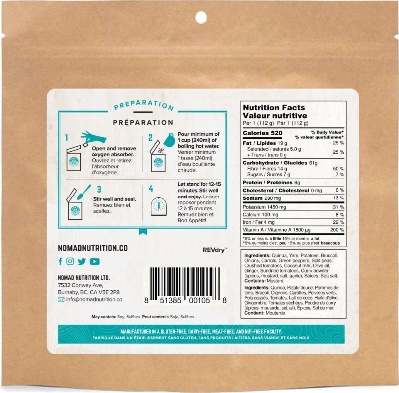 Caribbean Curry - 112g - Not Applicable 2