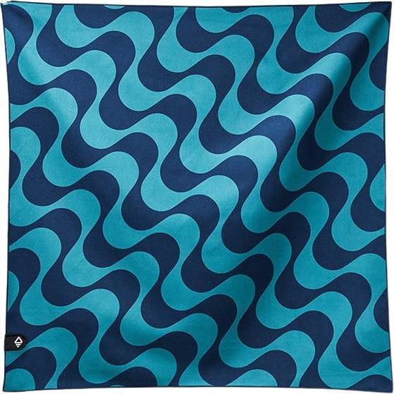 Bandana Towel - Copacabana Navy Teal 1