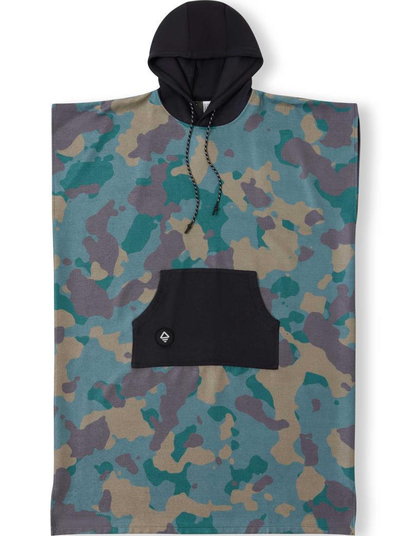 Changing Poncho - Camo Green 1