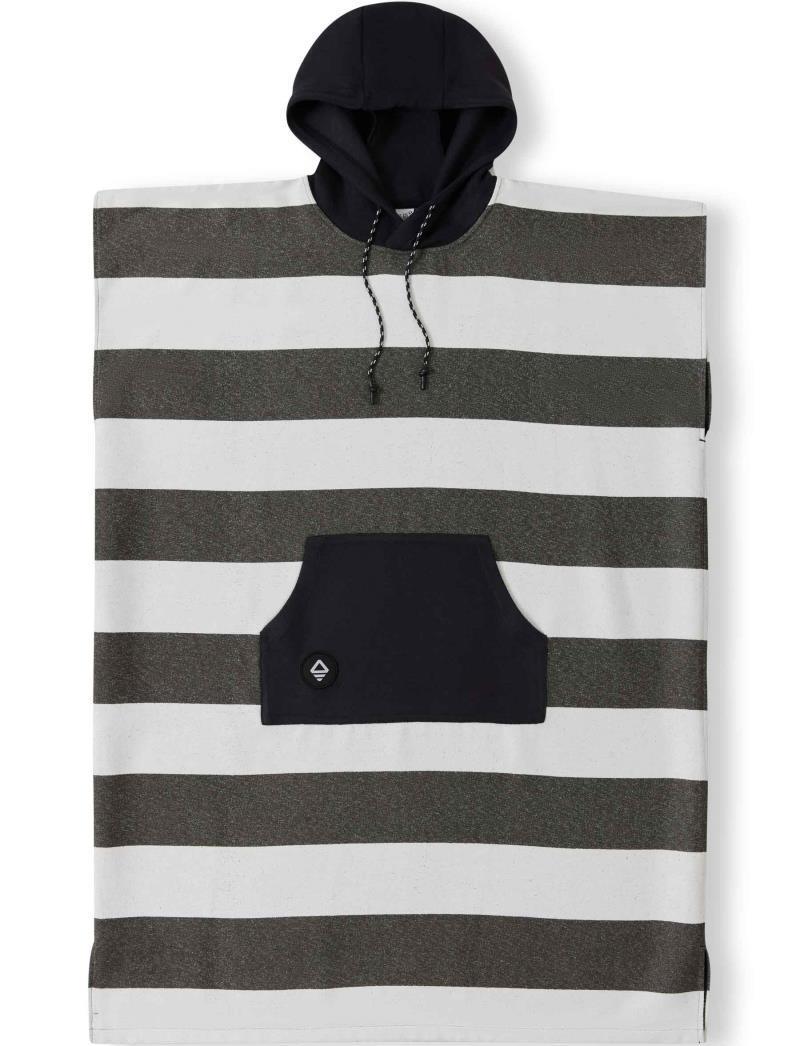 Changing Poncho - XS - Kids - Stripes Noll Black 1