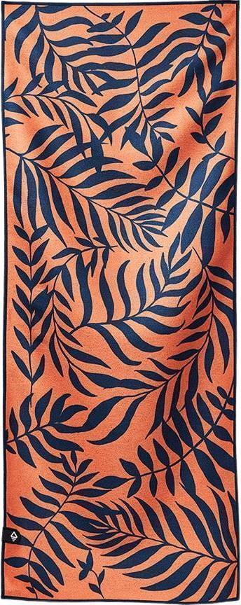 Do Anything Mini Fitness Towel - Leaf Me Alone Orange 1