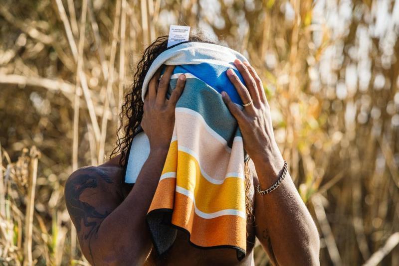 Stripes Rainbow Hand Towel - Not Applicable 5