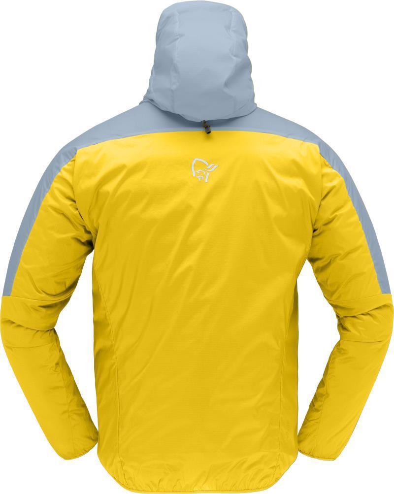 Falketind Aero60 Hood - Mens - Sulphur / Blue Fog 2