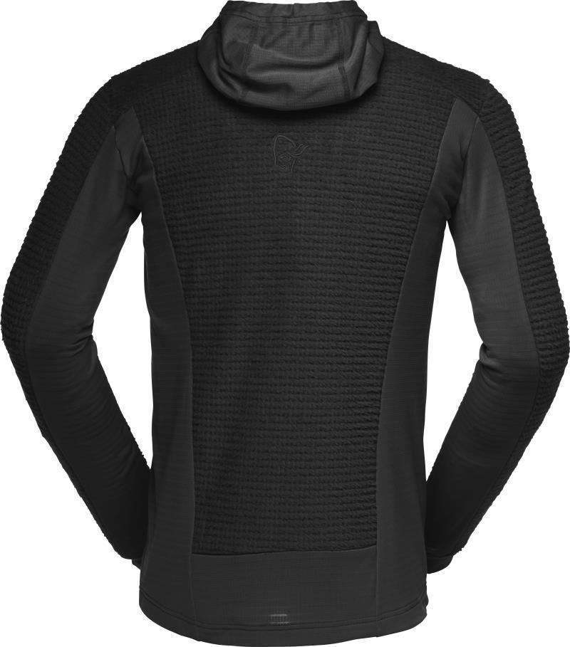 Falketind Alpha120 Zip Hood - Mens - Caviar 2