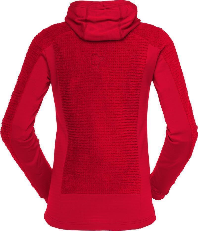 Falketind Alpha120 Zip Hood - Womens - Jester Red 2